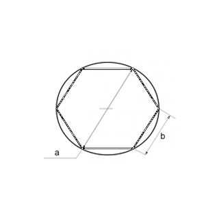 Шестигранник 41 калибр.